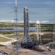 La torre móvil de lanzamiento antes de las modificaciones. (Foto: NASA)